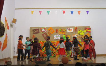 Educació Infantil festeja la tardor amb una mostra de danses