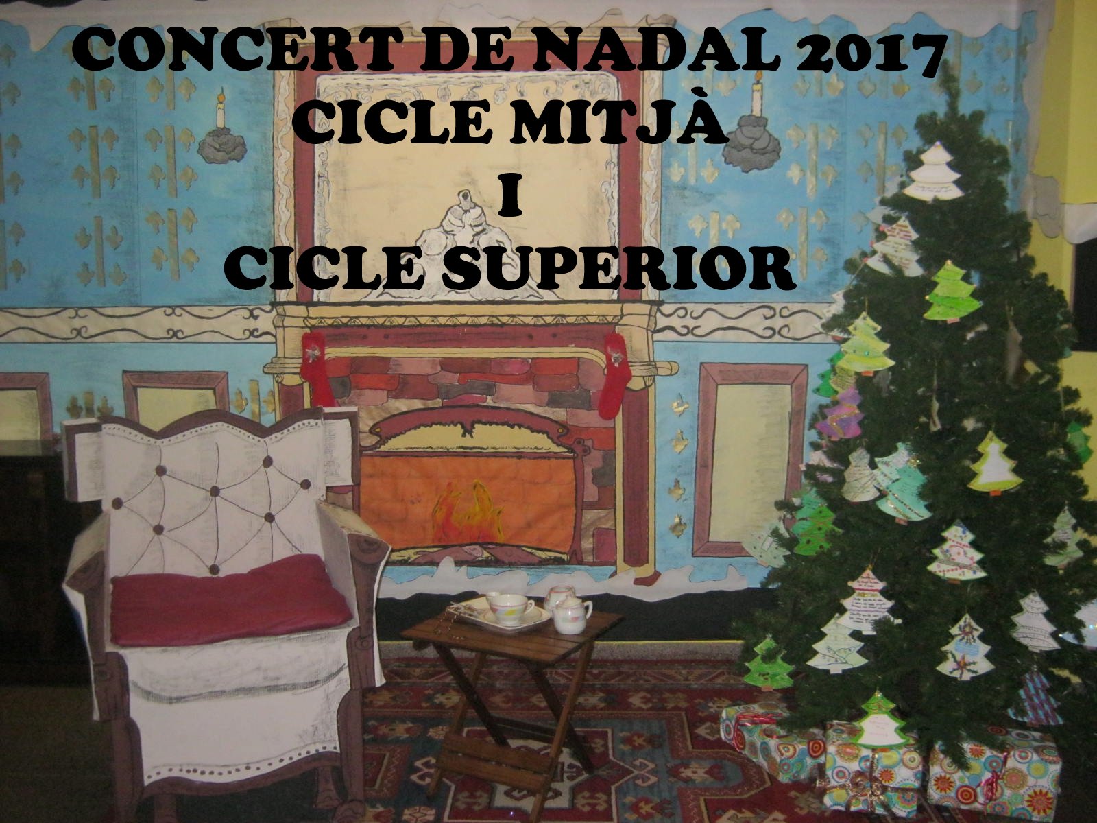 Concert de Nadal 2017. Cicle mitjà i superior