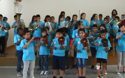 Concert UIUI dels nens de 4t a l’escola