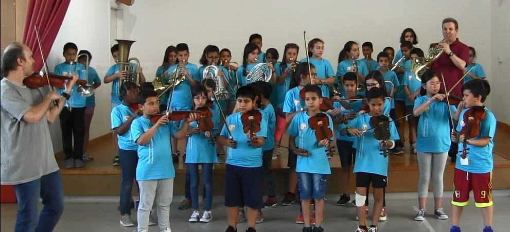 Concert UIUI dels nens de 4t a l’escola