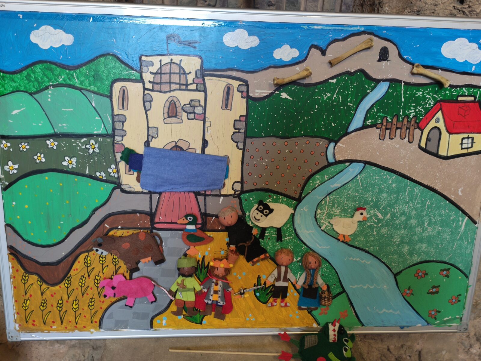 La història del Drac de Terrassa al Castell Cartoixa de Vallparadís. Educació Infantil